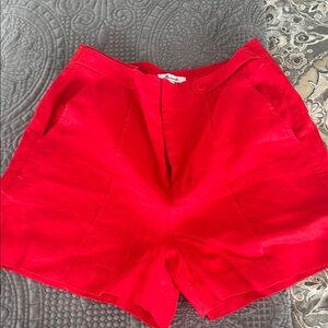 Madewell linen shorts